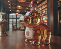 Darren | Whiskeyflaske med flodhestdesign