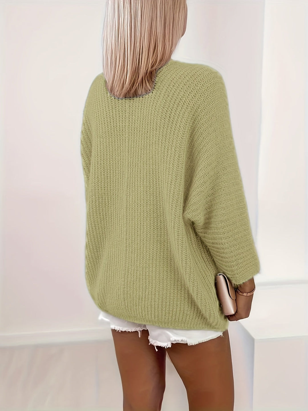 Bridget | Avslappet åpen cardigan foran