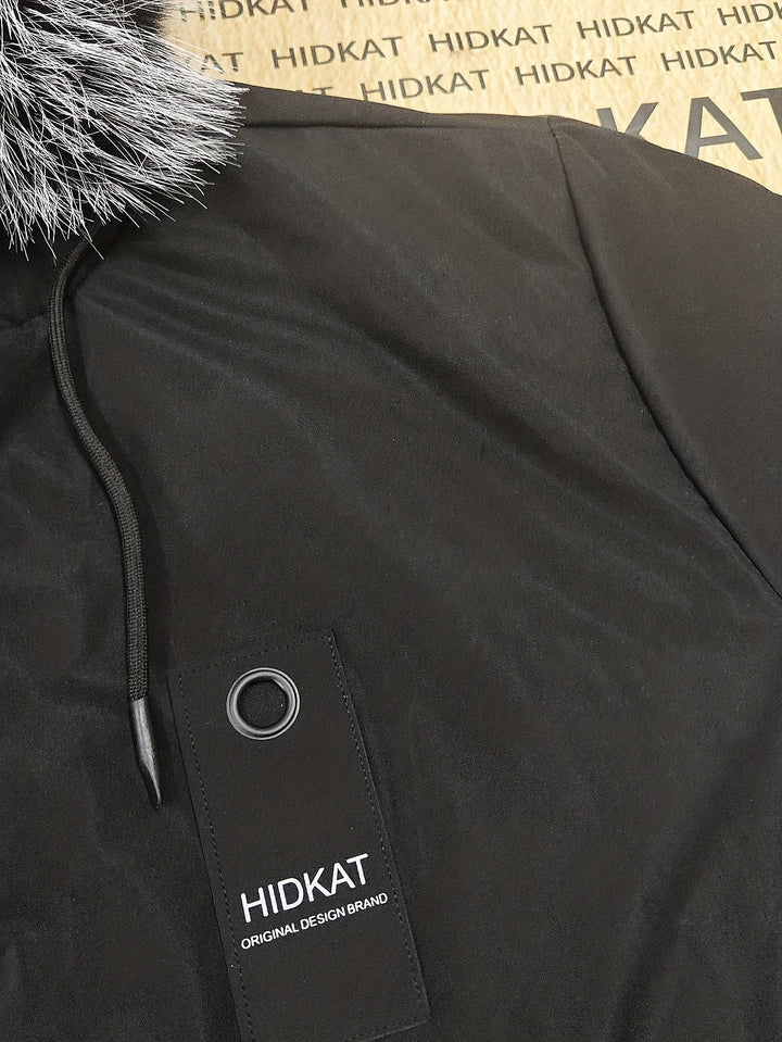 Lincoln | Parkasjakke med hette, midtlengde
