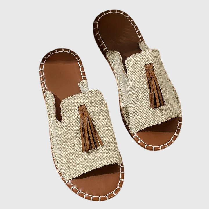 Claire | Stilig Prikkete Ortopedisk Sandal