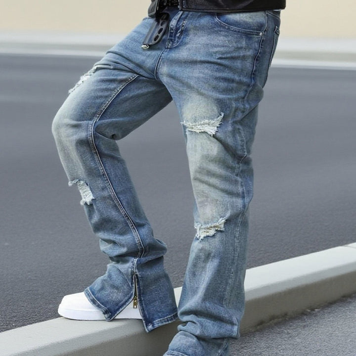 Easton | Avslappede jeans med rette ben