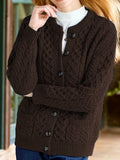 Fern | Strukturert knappet cardigan