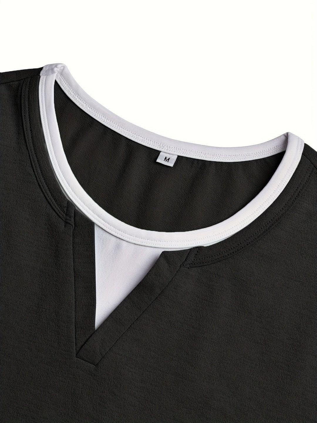 Nathan | Raffinert Henley-skjorte med hakket hals