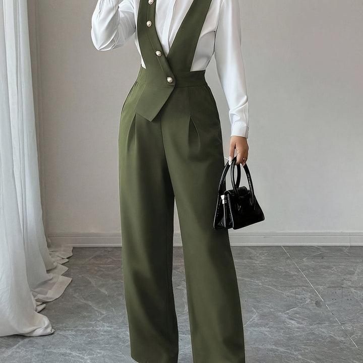 Coralie | Skreddersydd jumpsuit med vide ben
