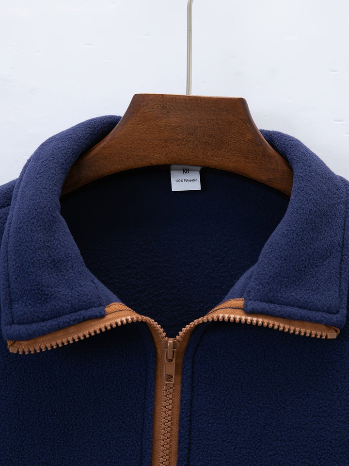 Colton | Pullover med ståkrage og halvglidelås