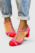 Jessica | Elegante Colorblock Moderne Hæler