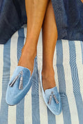 Ethel | Elegante sølvdesign loafers