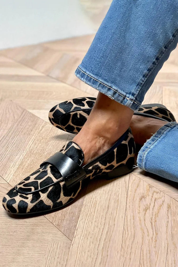 Myrtle | Elegant dyreprint loafer