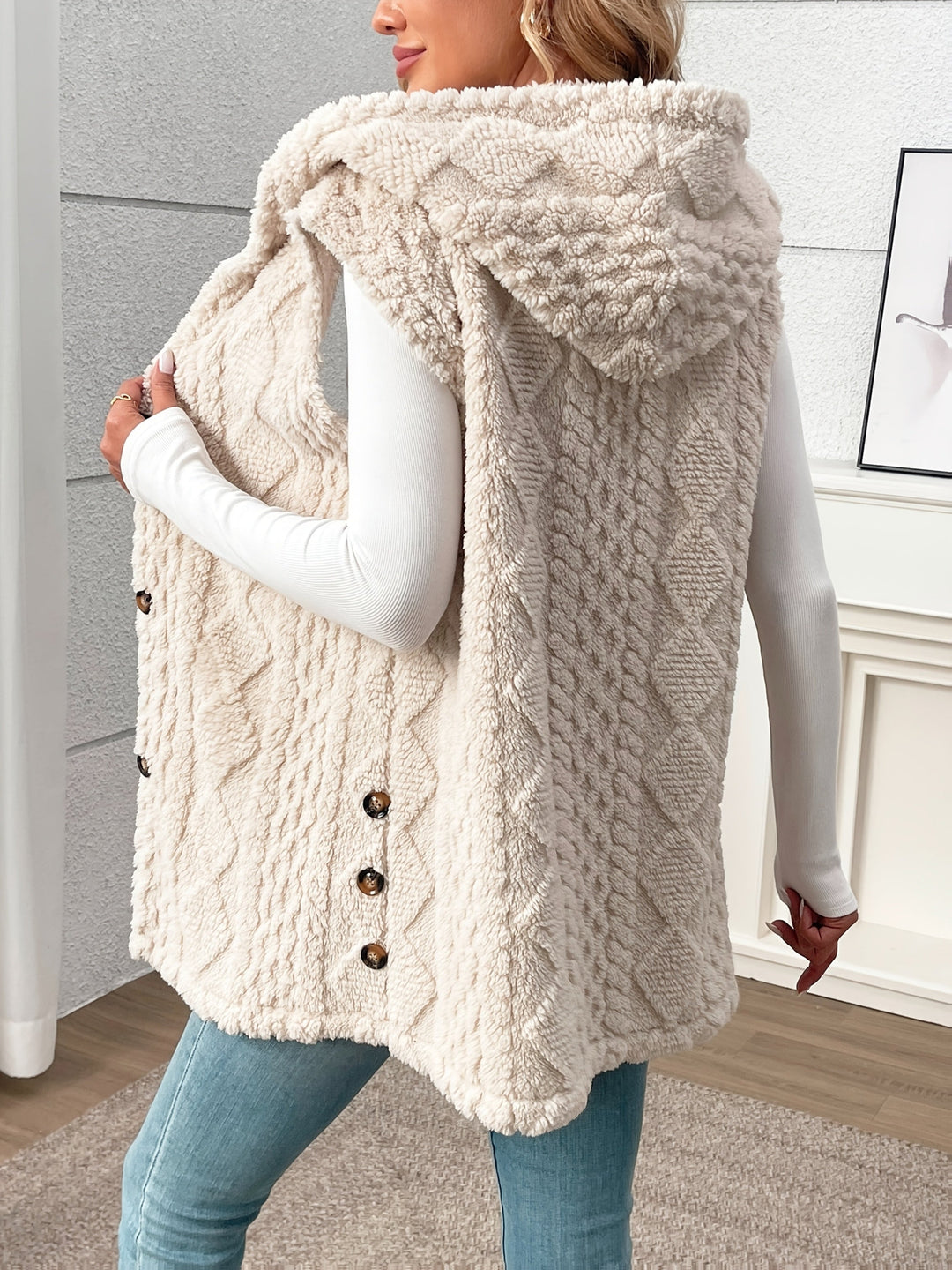 Lorna | Koselig vest uten hette