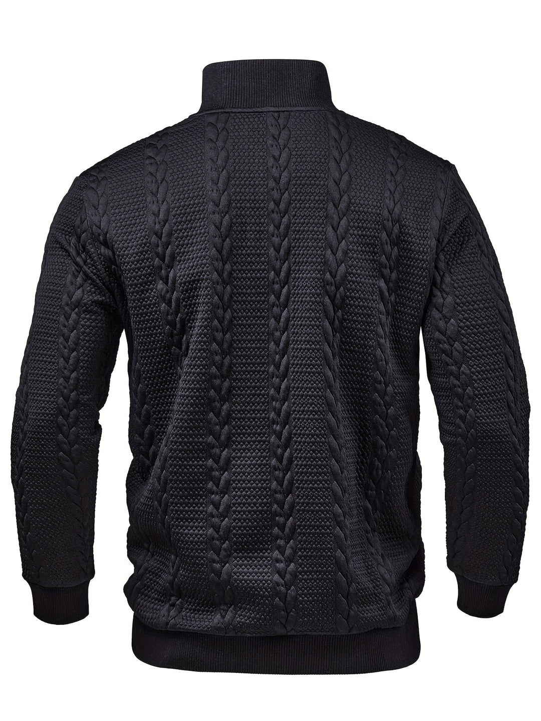Sterling | Strukturert Pullover med Ståkrage