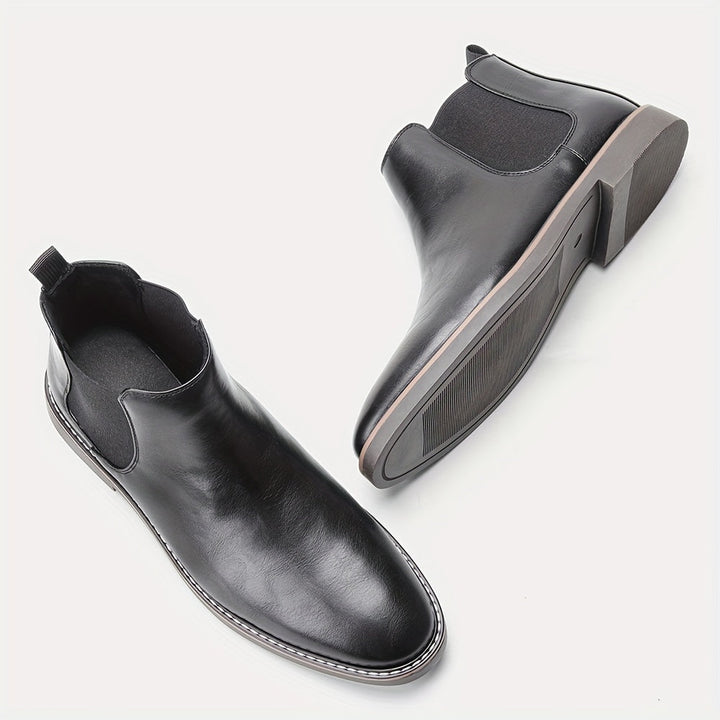 Nelson | Raffinerte Slip-On Chelsea Boots