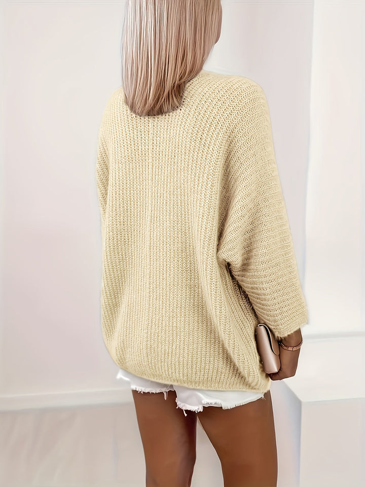 Bridget | Avslappet åpen cardigan foran