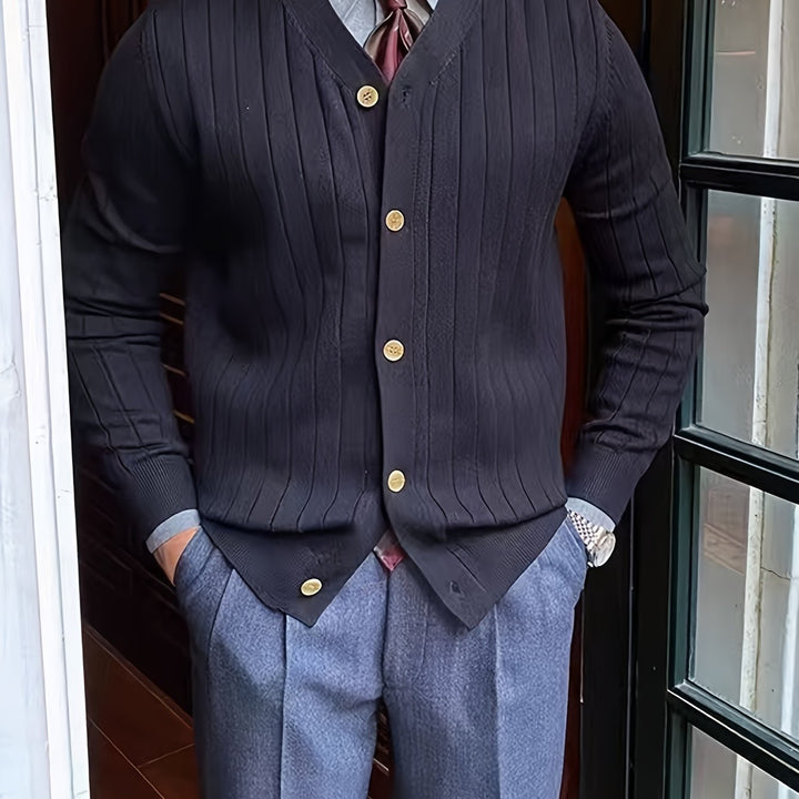 Oliver | Klassisk knappet cardigan