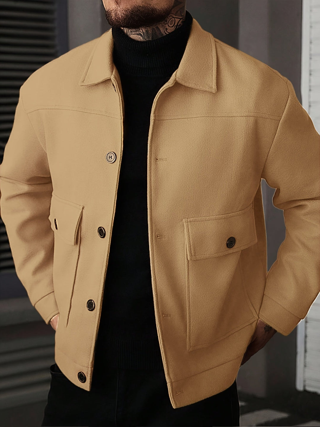 Donovan | Strukturert Utility Jakke