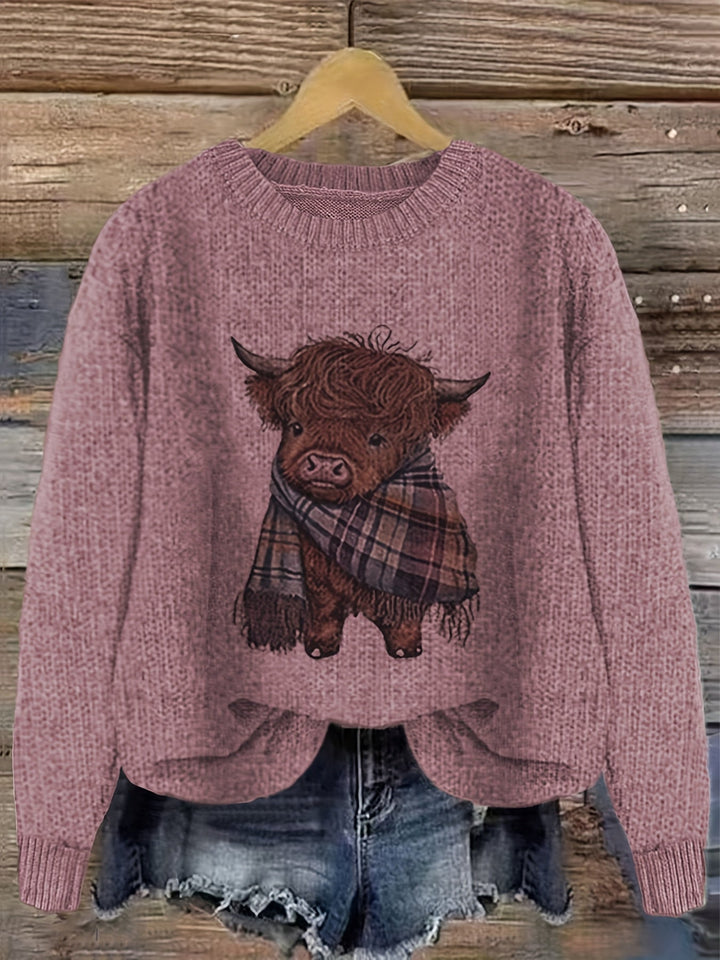 Gretchen Koselig Crewneck Genser