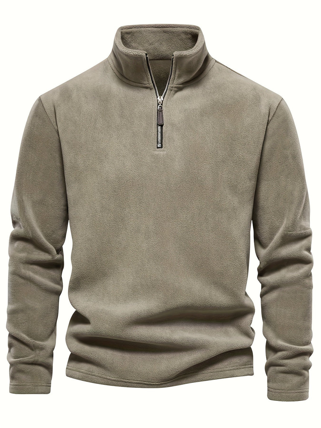 Hugo | Pullover med halvlange glidelås og ståkrage