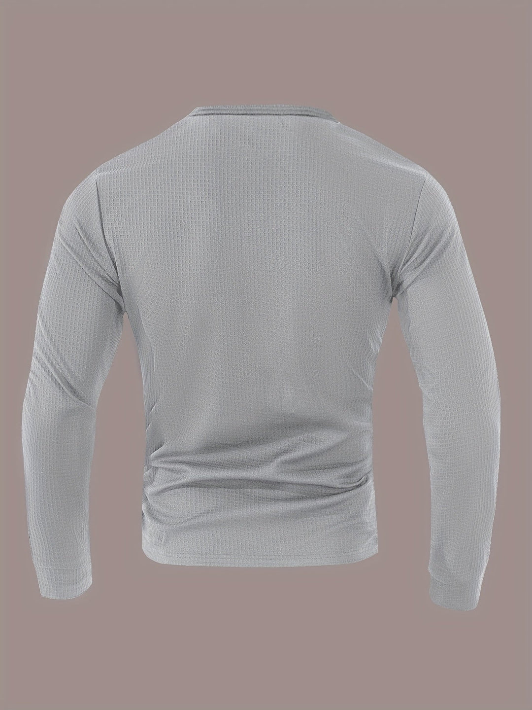 Curtis | Strukturert Langermet Henley