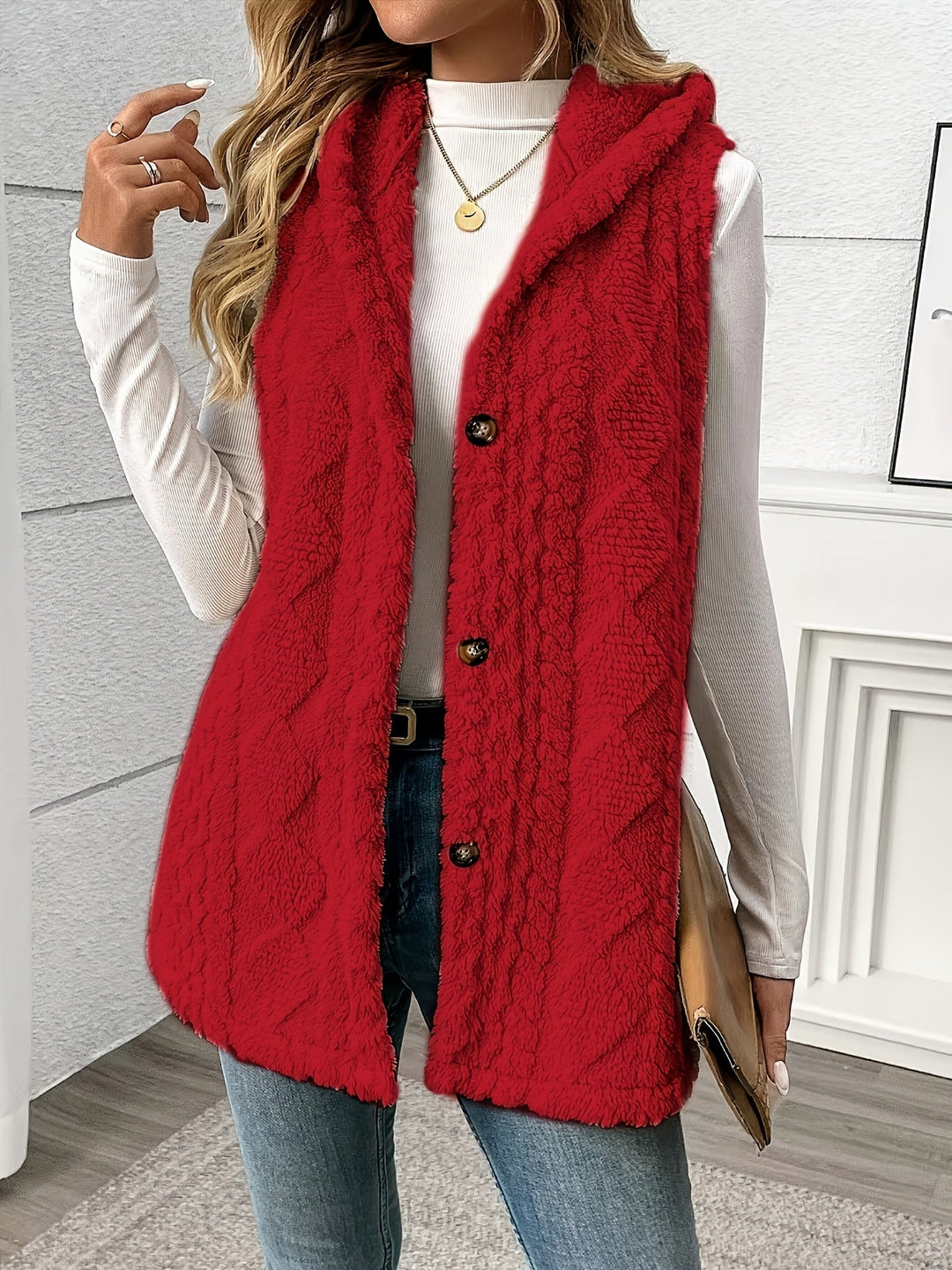 Lorna | Koselig vest uten hette