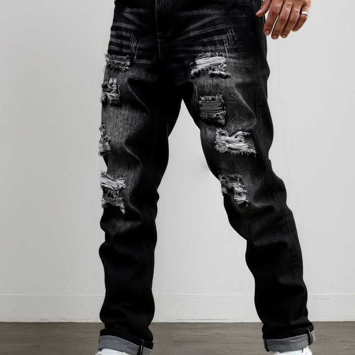 Caleb | Holdbare jeans med rette ben