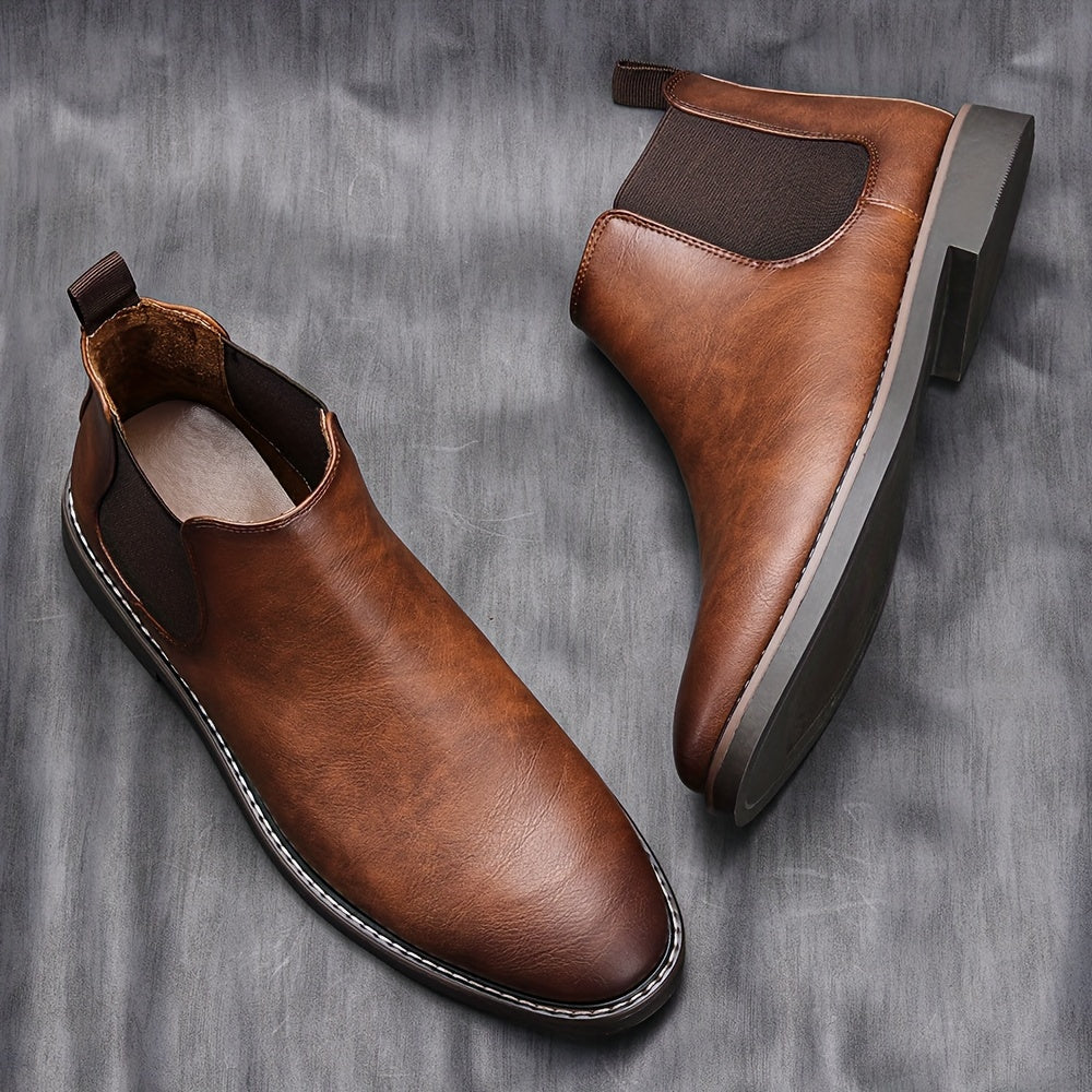 Nelson | Raffinerte Slip-On Chelsea Boots
