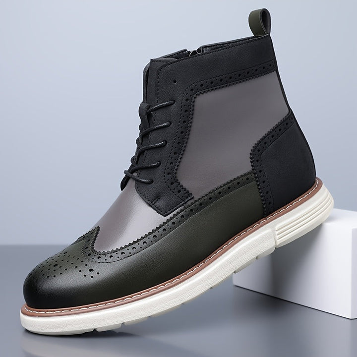 Lawrence | Raffinerte Wingtip Ankelstøvler