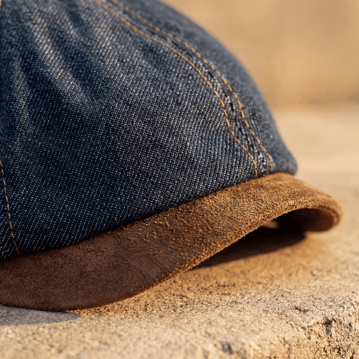 Miguel | Vintage caps med liten brem