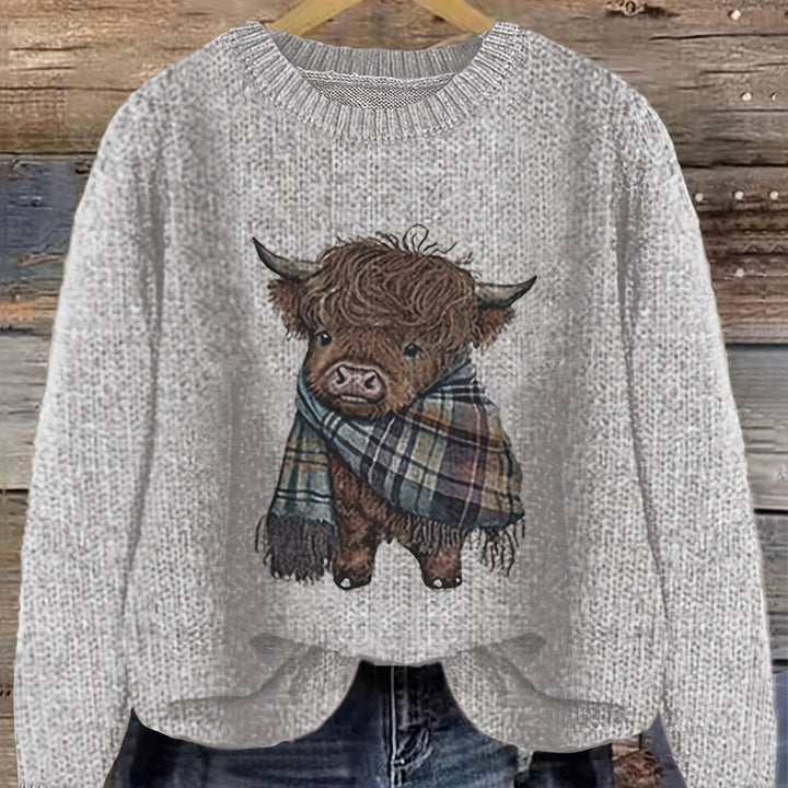 Gretchen Koselig Crewneck Genser