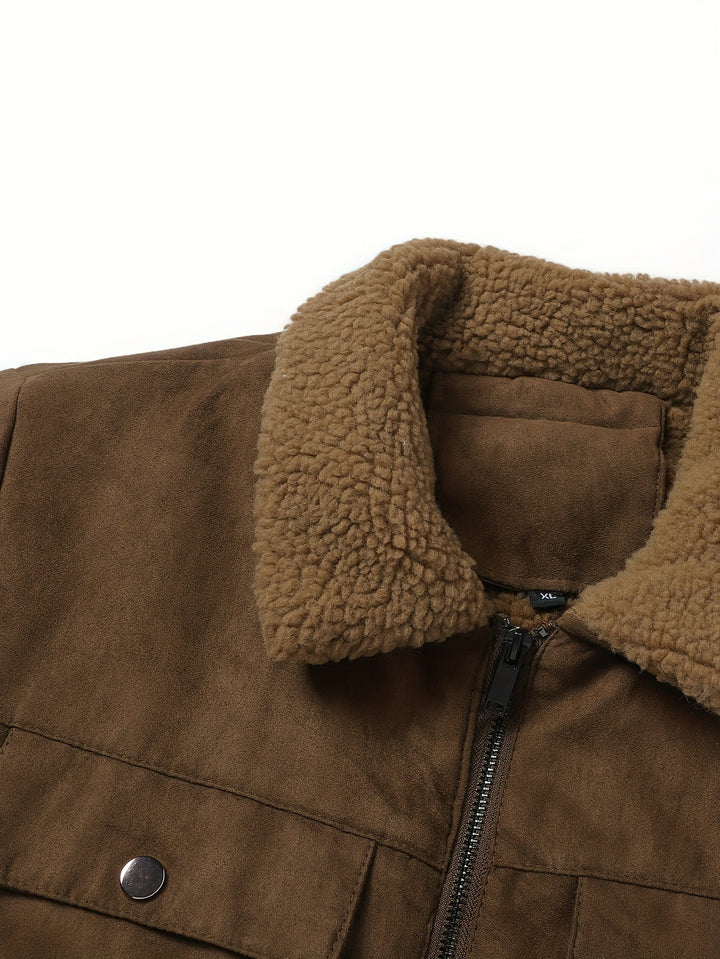 Rhys | Fleece Skog Vinterjakke