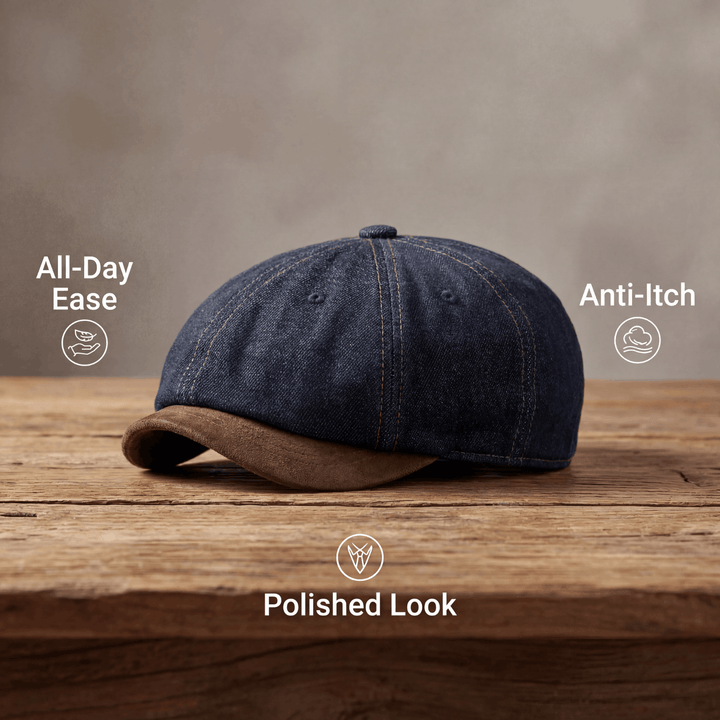 Miguel | Vintage caps med liten brem