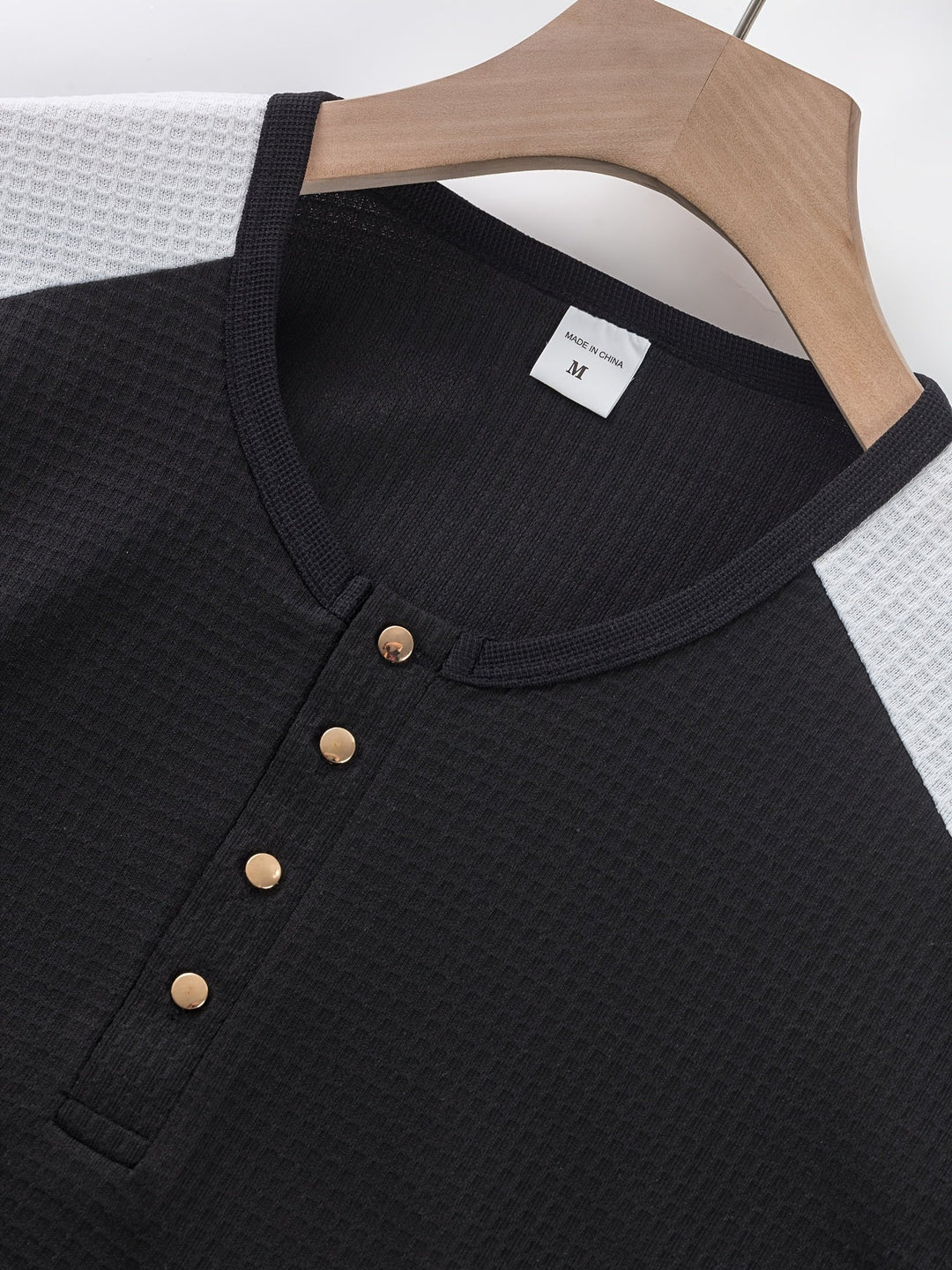 Curtis | Strukturert Langermet Henley