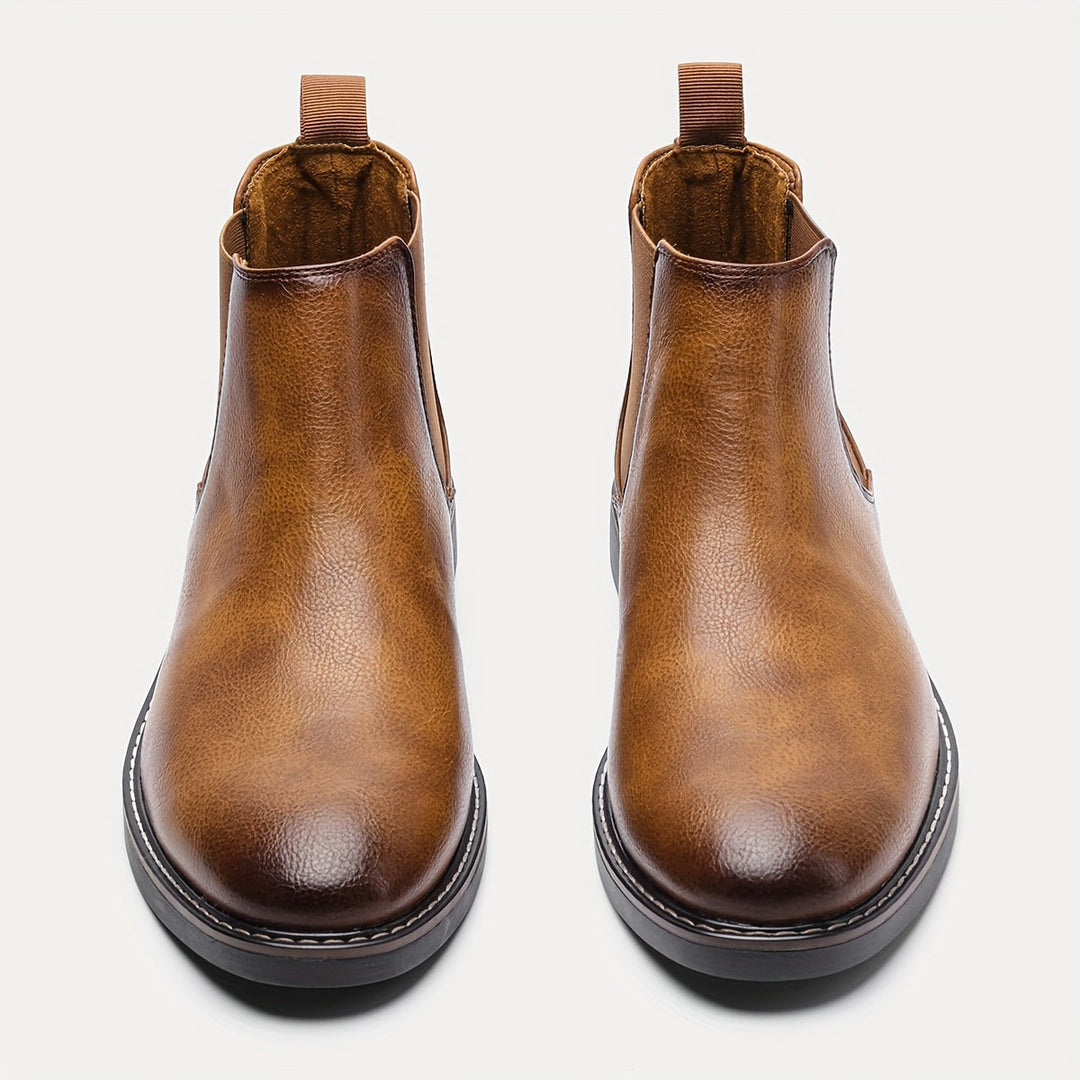 Nelson | Raffinerte Slip-On Chelsea Boots