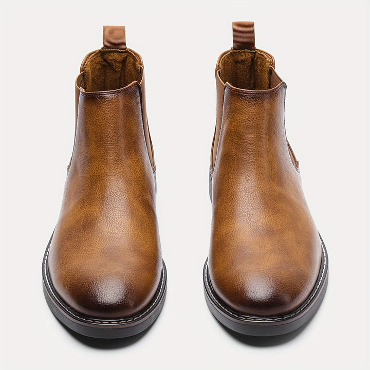 Nelson | Raffinerte Slip-On Chelsea Boots