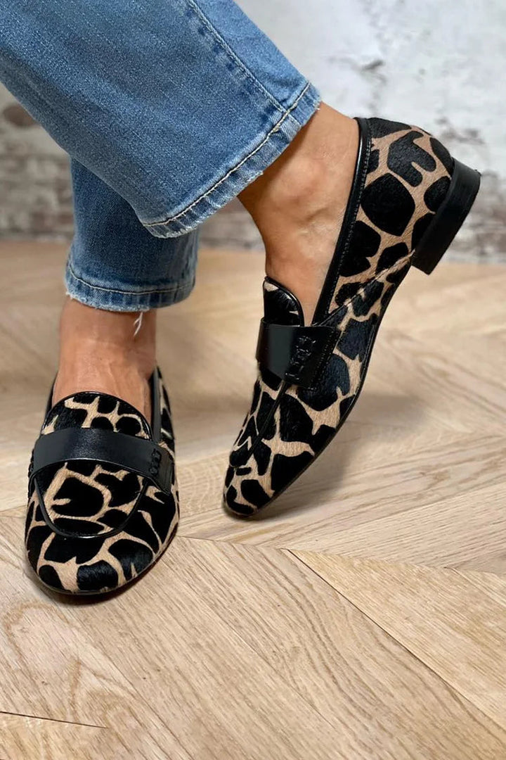 Myrtle | Elegant dyreprint loafer