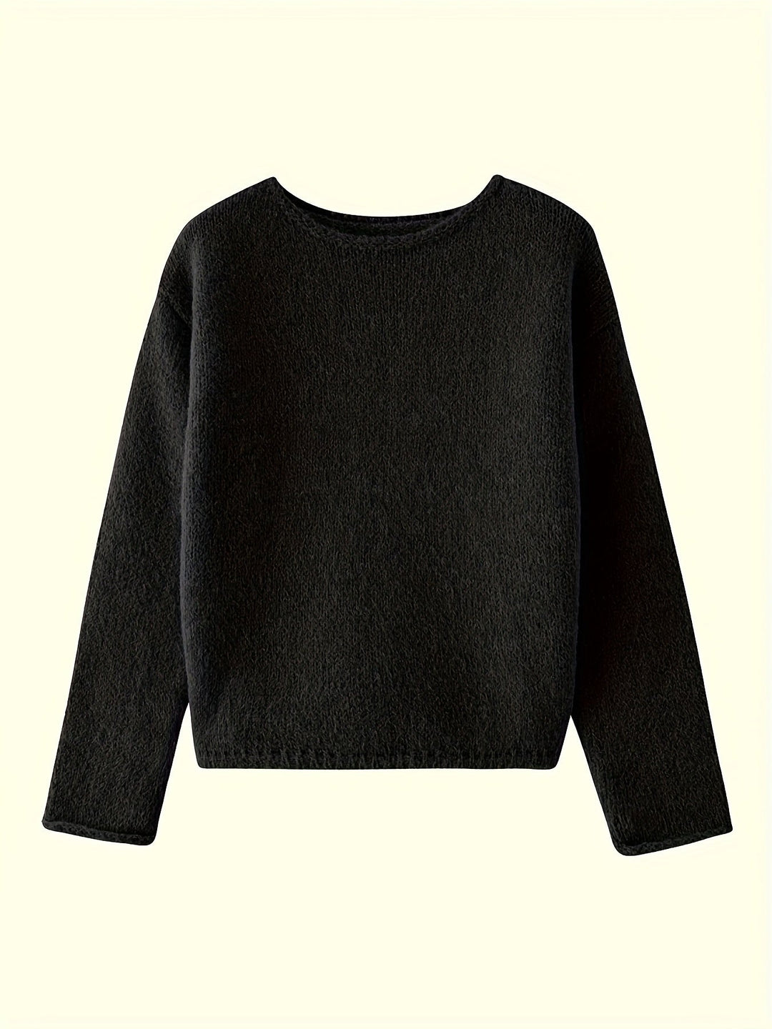 Noreen | Casual genser med rund hals