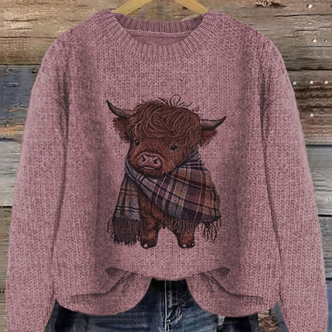 Gretchen Koselig Crewneck Genser