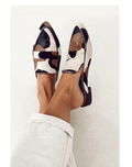 Samantha | Stilfulle Mønstrede Komfort Loafers