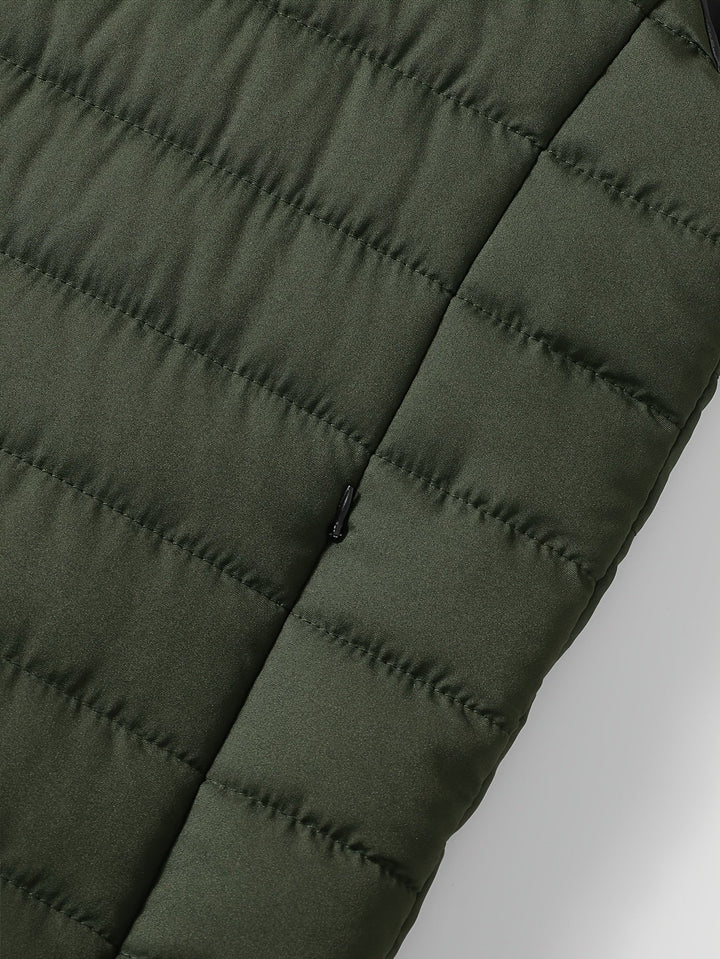Donovan | Quiltet Vest med Ståkrage
