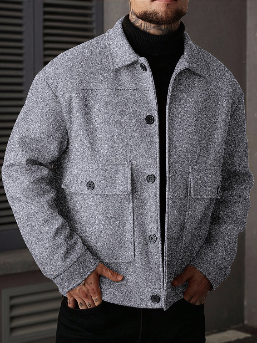Donovan | Strukturert Utility Jakke