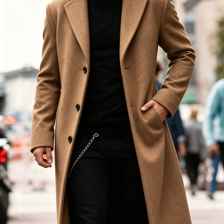 Chandler | Raffinert Lang Trenchcoat