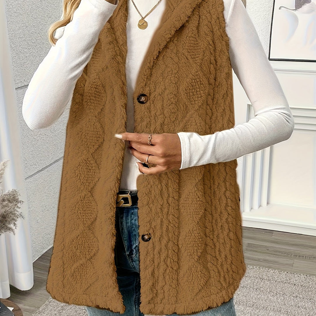 Lorna | Koselig vest uten hette