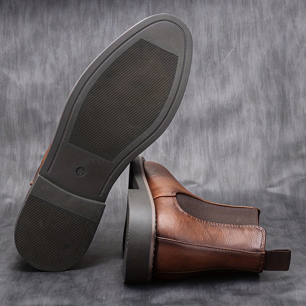 Nelson | Raffinerte Slip-On Chelsea Boots