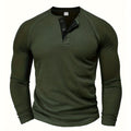 Graham | Klassisk Button Henley Skjorte