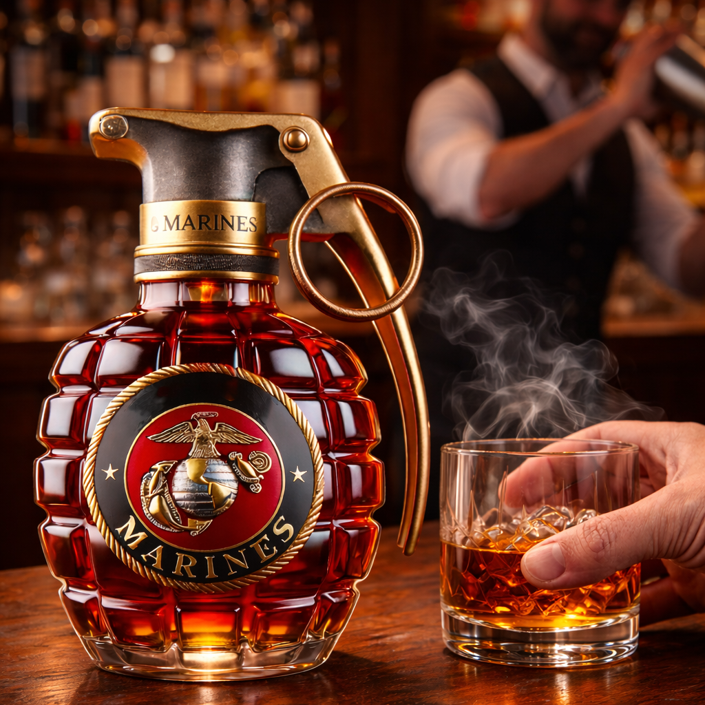 Craig | Whiskeyflaske Granateple Design