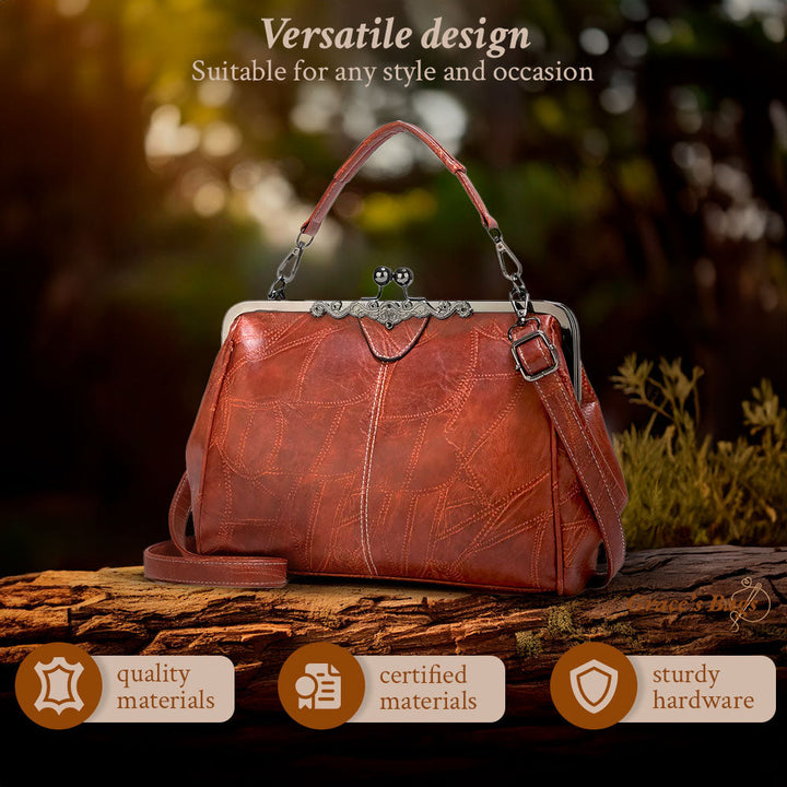 Gillian | Stilig Vintage Skulderveske