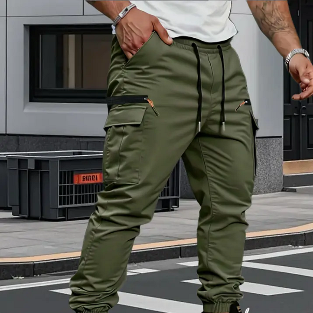 Ronald | Casual Stretch Cargo Bukser
