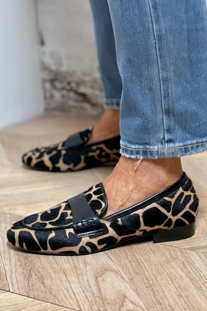 Myrtle | Elegant dyreprint loafer
