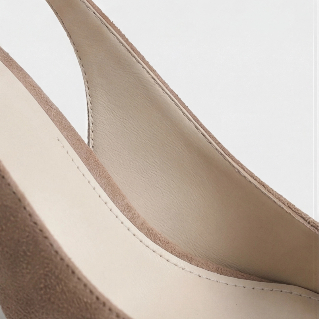 Giselle | Ortopediske Slingback Spisse Hæler