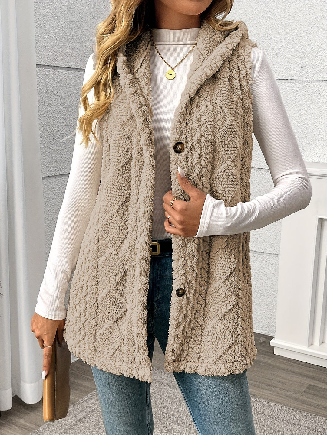 Lorna | Koselig vest uten hette