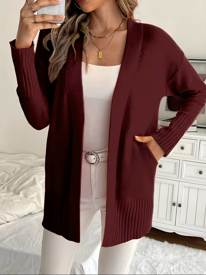 Deanna | Casual Cardigan med åpen front