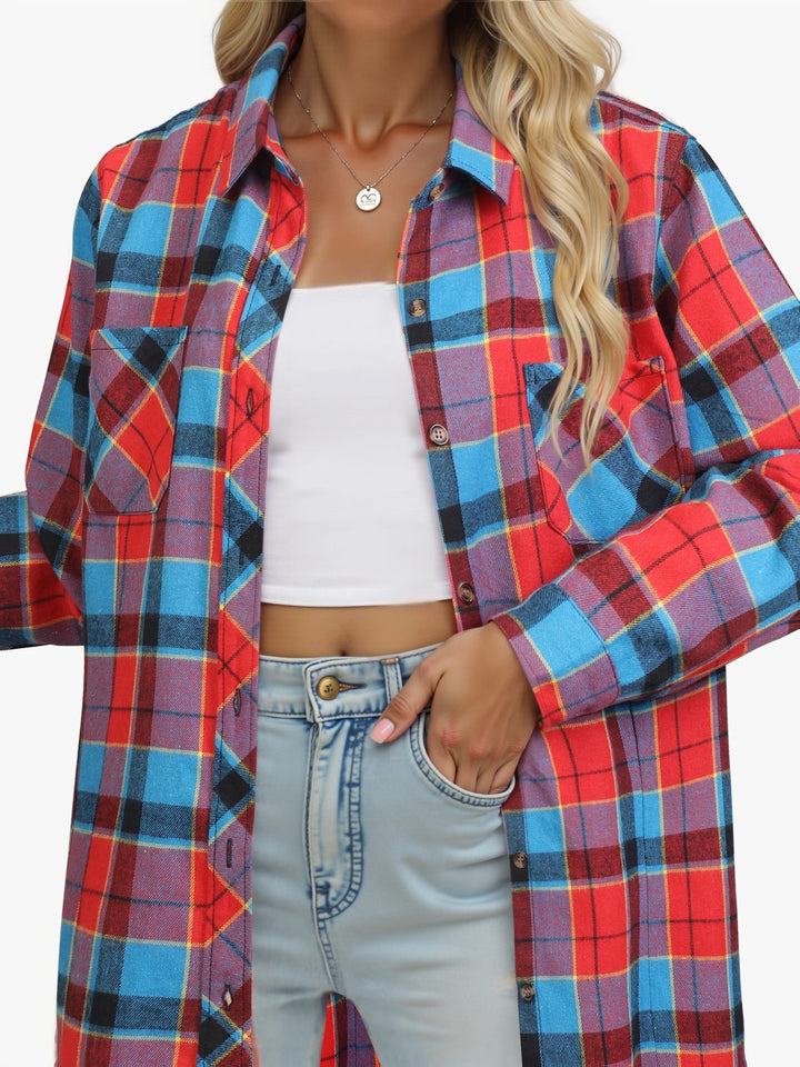 Everly | Casual Buffalo Check Skjorte